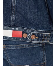 TOMMY HILFIGER TH JEANS Pulover din bumbac cu guler rotund negru - Pulovere pentru bărbați - 6
