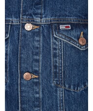 TOMMY HILFIGER TH JEANS Pulover din bumbac cu guler rotund negru - Pulovere pentru bărbați - 7