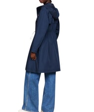 TOMMY HILFIGER TH JEANS Jachetă lungă bleumarin noapte &icirc;ntunecată - Jachete pentru femei - 3