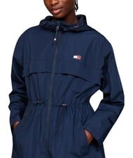 TOMMY HILFIGER TH JEANS Jachetă lungă bleumarin noapte &icirc;ntunecată - Jachete pentru femei - 4