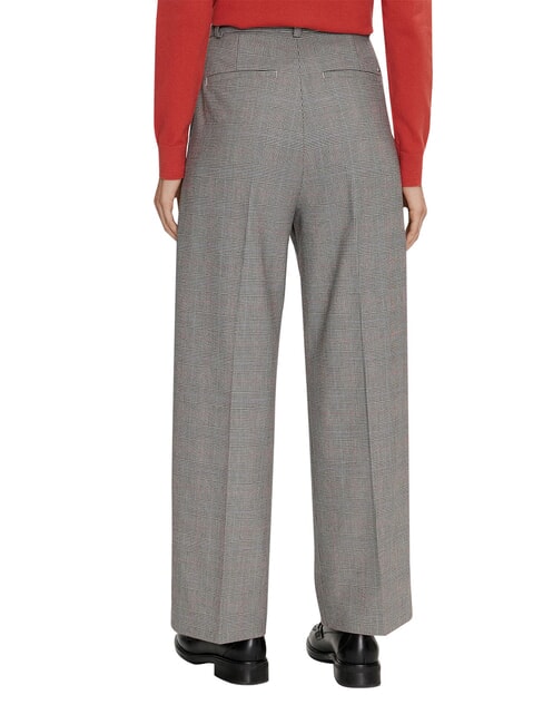 TH Pantaloni verificare globală STP/s/textură gri h - Pantaloni pentru femei