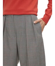 TOMMY HILFIGER TH Pantaloni verificare globală STP/s/textură gri h - Pantaloni pentru femei - 4