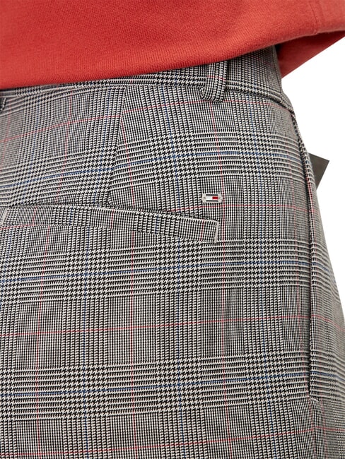 TH Pantaloni verificare globală STP/s/textură gri h - Pantaloni pentru femei