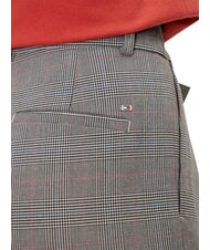 TOMMY HILFIGER TH Pantaloni verificare globală STP/s/textură gri h - Pantaloni pentru femei - 5