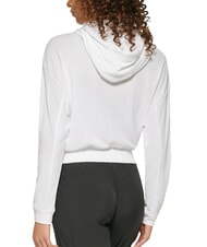 TOMMY HILFIGER TH JEANS Hanorac alb - Hanorace pentru femei - 4
