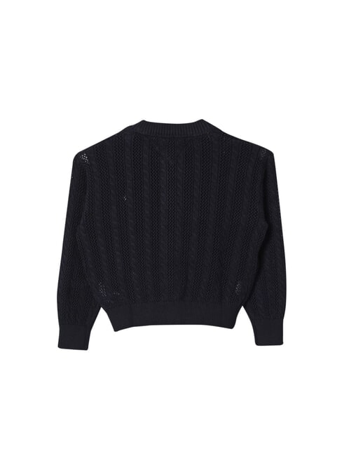 TH Cardigan din bumbac cerul deșertului - Pulovere pentru copii