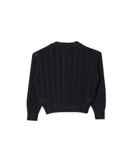 TOMMY HILFIGER TH Cardigan din bumbac cerul deșertului - Pulovere pentru copii - 2