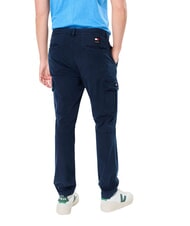 TOMMY HILFIGER TH JEANS Austin Pantaloni de bumbac bleumarin noapte &icirc;ntunecată - Pantaloni - 2