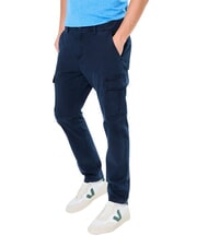 TOMMY HILFIGER TH JEANS Austin Pantaloni de bumbac bleumarin noapte &icirc;ntunecată - Pantaloni - 3