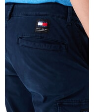 TOMMY HILFIGER TH JEANS Austin Pantaloni de bumbac bleumarin noapte &icirc;ntunecată - Pantaloni - 4
