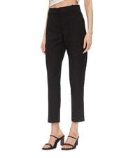 TOMMY HILFIGER TH  Pantaloni cu talie &icirc;naltă negru - Pantaloni pentru femei - 3