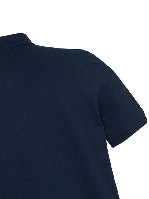 TH JEANS  Tricou polo din bumbac bleumarin noapte &icirc;ntunecată - maiou Polo
