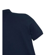 TOMMY HILFIGER TH JEANS  Tricou polo din bumbac bleumarin noapte &icirc;ntunecată - maiou Polo - 3