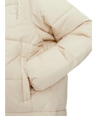 TOMMY HILFIGER TH JEANS Jachetă pufoasă cu glugă h&acirc;rtie de ziar - Jachete de puf pentru femei - 5