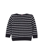 TOMMY HILFIGER TH Pulover cu guler rotund dungă nautică - Pulovere pentru copii - 2