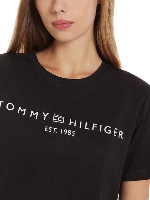TH 1985 Tricou de bumbac negru - tricou