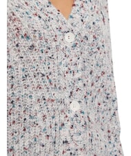 TOMMY HILFIGER TH JEANS Cardigan alb antic - Pulovere pentru femei - 5