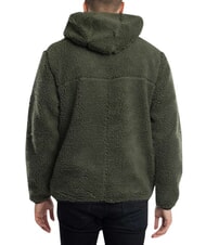 TOMMY HILFIGER TH JEANS Hanorac cu buzunar și glugă verde oboseală - hanorace - 3