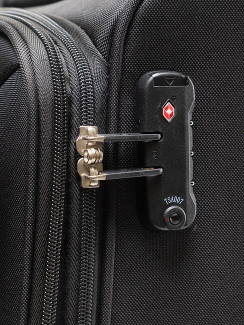 HEXA SOFT Sub scaun Ok Easyjet negru - Bagaje de m&acirc;nă