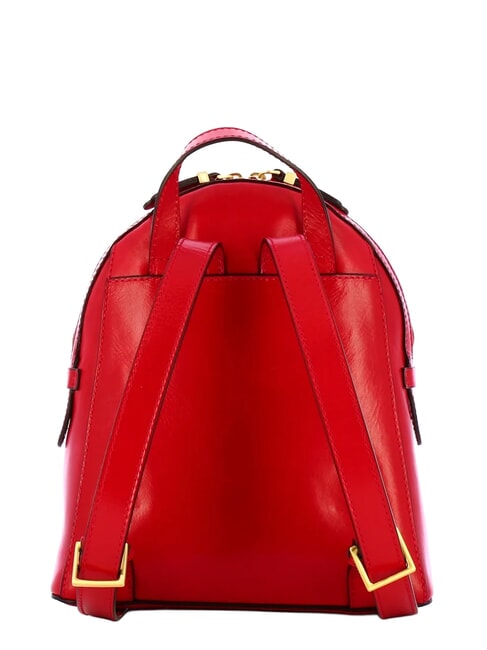 COSTANZA Rucsac din piele cireș / aur - Genți femei