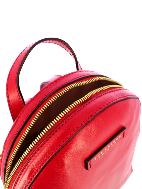 COSTANZA Rucsac din piele cireș / aur - Genți femei