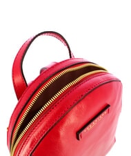 THE BRIDGE COSTANZA Rucsac din piele cireș / aur - Genți femei - 4