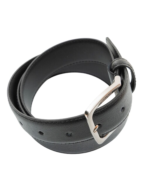 CLASSIC Curea din piele Saffiano, poate fi scurtată negru - Curele