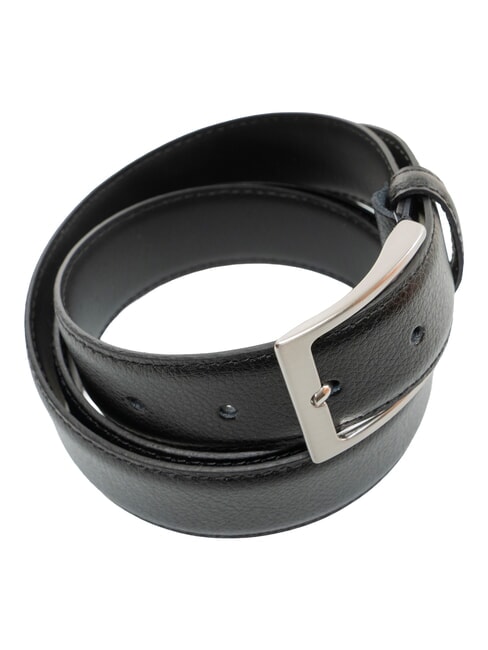 CLASSIC TUMBLED Curea din piele scurtabilă negru - Curele