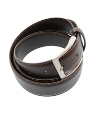 TIMBERLAND CLASSIC TUMBLED Curea din piele scurtabilă cacao - Curele - 3