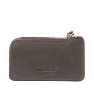 TIMBERLAND BASIC Portcard mare din piele cu fermoar maro &icirc;nchis - Portofele bărbați - 2