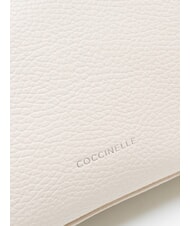 COCCINELLE AGATEA Geantă de umăr, piele alb - Genți femei - 3