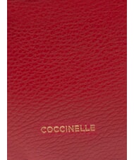 COCCINELLE SAGITTA Geantă de umăr, piele sangrie - Genți femei - 3