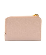 COCCINELLE BINXIE Portofel compact din piele rozete - Portofele femei - 3