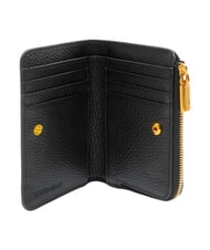 COCCINELLE BINXIE Portofel compact din piele negru - Portofele femei - 2