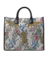 BRACCIALINI JACQUARD Geantă de m&acirc;nă, cu curea de umăr multi-gri - Genți femei - 3