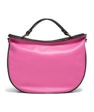 BRACCIALINI JASMINE  Geanta de mana, cu bareta de umar, din piele fuchsia/negru - Genți femei - 3