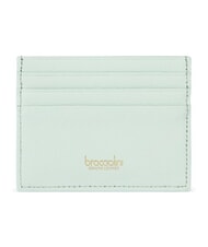BRACCIALINI BASIC Portcard plat din piele ceresc - Portofele femei - 2