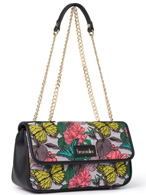 JACQUARD Geantă de umăr / geantă crossbody multi negru - Genți femei