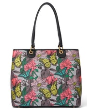 BRACCIALINI JACQUARD Geantă de umăr, cu curea de umăr multi negru - Genți femei - 3