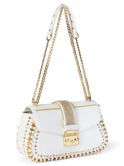 ROCK Geantă de umăr / geantă crossbody alb - Genți femei