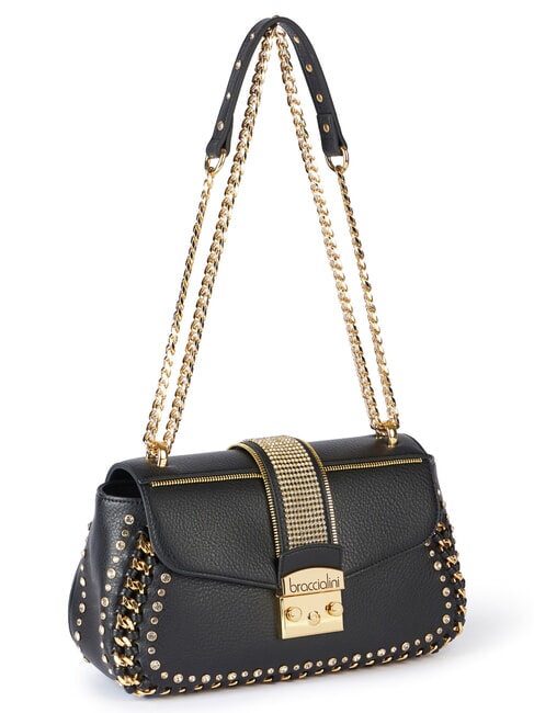 ROCK Geantă de umăr / geantă crossbody negru - Genți femei