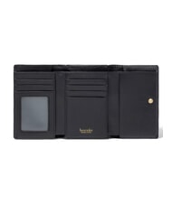 BRACCIALINI BASIC Portofel mediu din piele negru - Portofele femei - 3