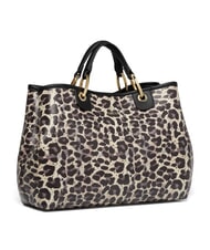BRACCIALINI BETH SPECIAL Geantă mare cu clutch leopard - Genți femei - 3