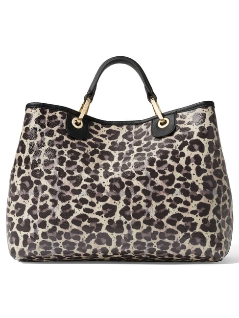 BETH SPECIAL Geantă mare cu clutch leopard - Genți femei