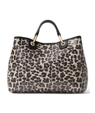 BRACCIALINI BETH SPECIAL Geantă mare cu clutch leopard - Genți femei - 4