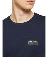 BIKKEMBERGS BASIC Tricou cu m&acirc;necă scurtă și guler rotund marina - tricou - 3