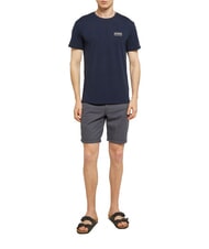 BIKKEMBERGS BASIC Tricou cu m&acirc;necă scurtă și guler rotund marina - tricou - 4
