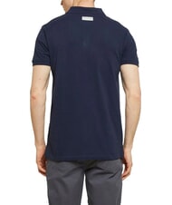 BIKKEMBERGS ICONIC Tricou polo din bumbac, cu m&acirc;necă scurtă marina - maiou Polo - 2