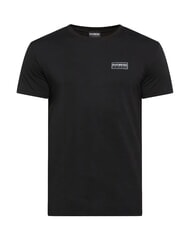 BIKKEMBERGS BASIC Tricou cu m&acirc;necă scurtă și guler rotund negru - tricou - 5