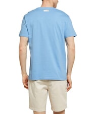 BIKKEMBERGS ICONIC Tricou din bumbac, cu m&acirc;necă scurtă azur - tricou - 2